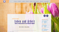 Desktop Screenshot of leben-und-arbeit.net